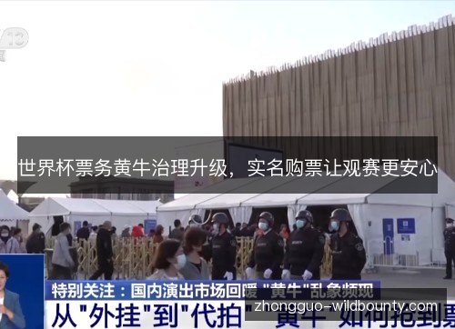 世界杯票务黄牛治理升级，实名购票让观赛更安心